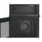 Indesit Double Cooker IDE6VMB Black A Frontal open