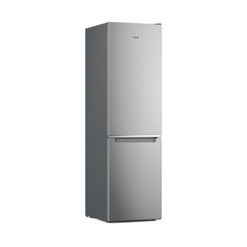 Whirlpool Hűtő/fagyasztó kombináció Szabadonálló W7X 92I OX Optic Inox 2 doors Perspective