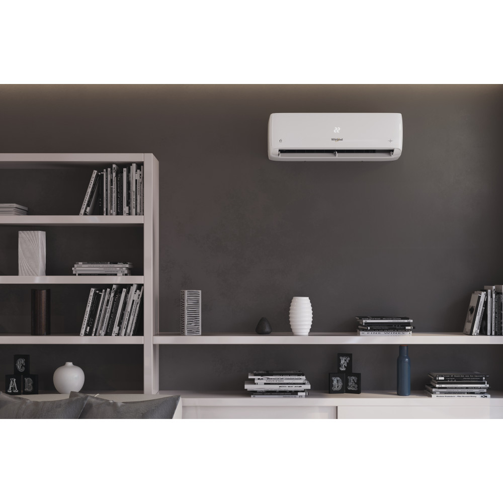 Whirlpool Air Conditioner SPICR 309W A++ Inverter Bijela Lifestyle frontal open
