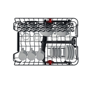 Whirlpool Lavavajillas Encastre WSIC 3M27 C Full-integrated E Rack