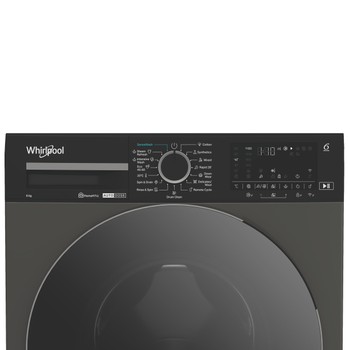 Whirlpool Perilica za rublje Samostojeći WPM 87G ADS EE Manhattan Grey Prednje punjenje A Control panel