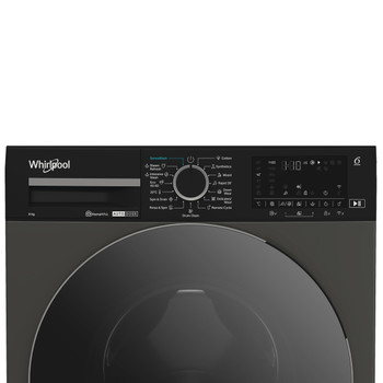 Whirlpool Pračka Volně stojící WPM 87G ADS EE Manhattan Grey Předem plněná A Control panel