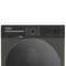 Whirlpool Veļas mazgājamā mašīna Brīvi stāvošs WPM 87G ADS EE Manhattan Grey Priekšējās ielādes A Perspective