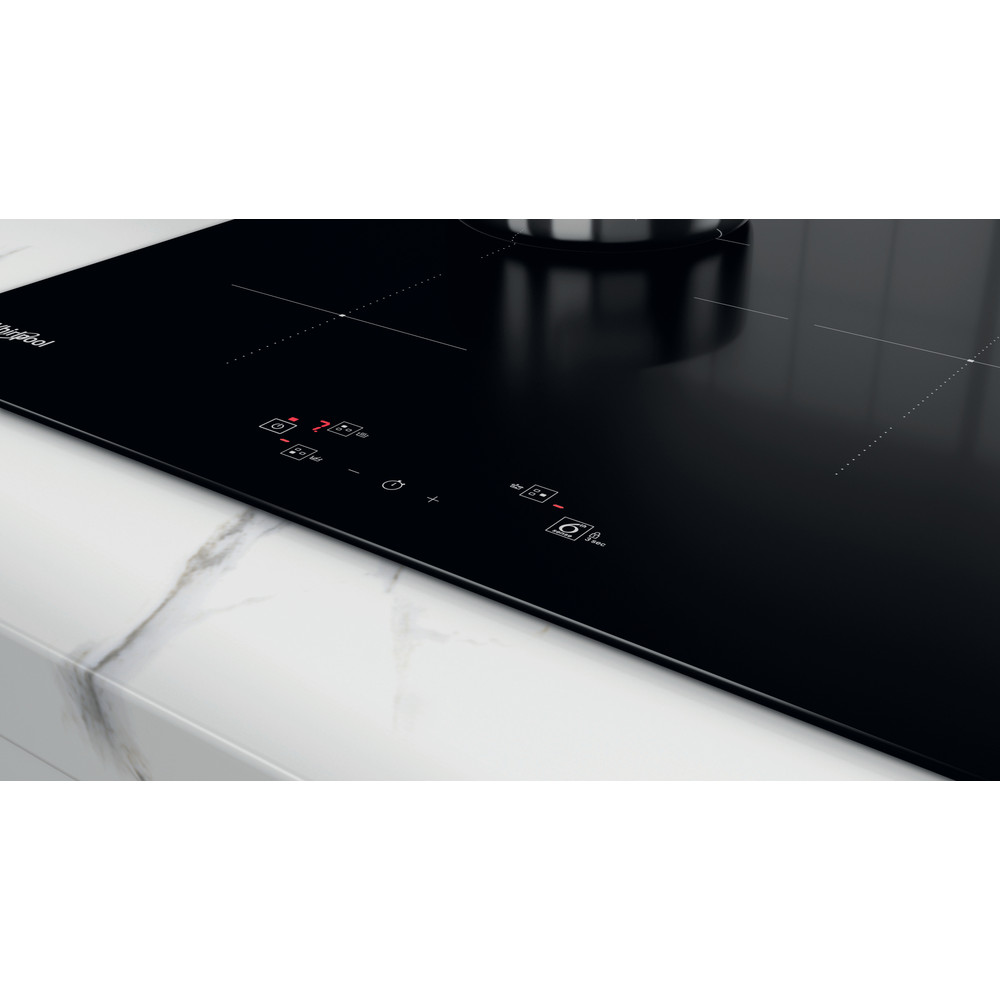 Whirlpool Encimera WS Q1160 NE Negro Induction vitroceramic Lifestyle control panel