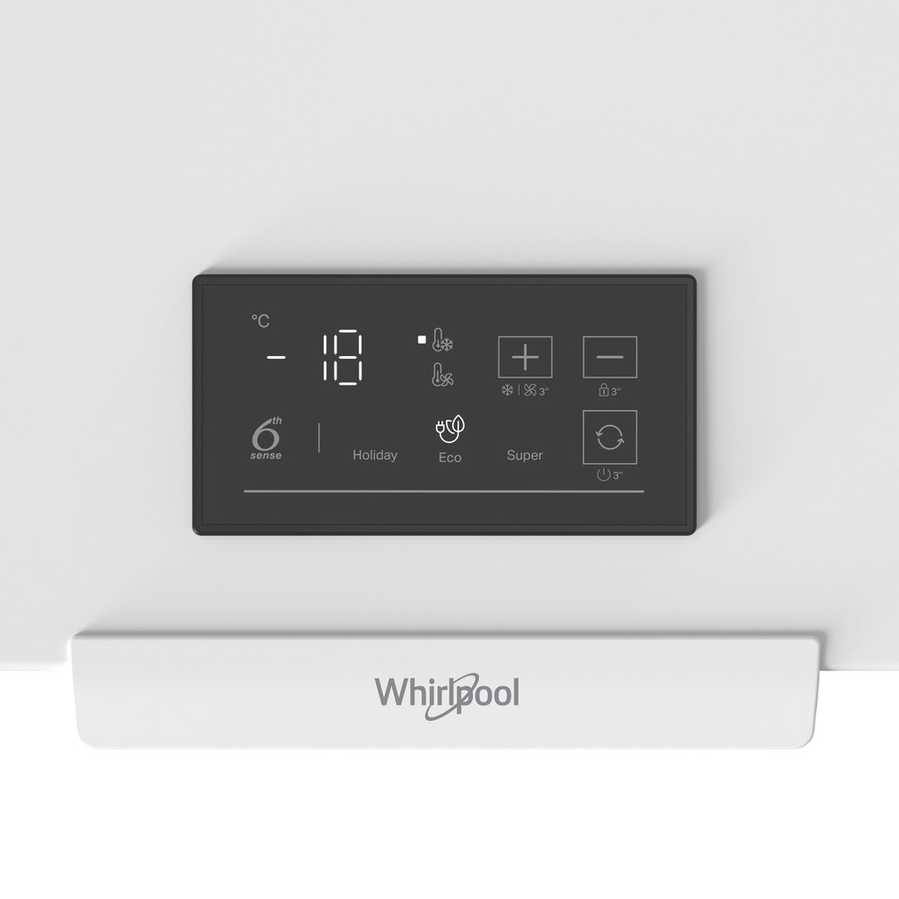 Whirlpool Zamrzivač Samostojeći W3RHS30EW Bijela Control panel