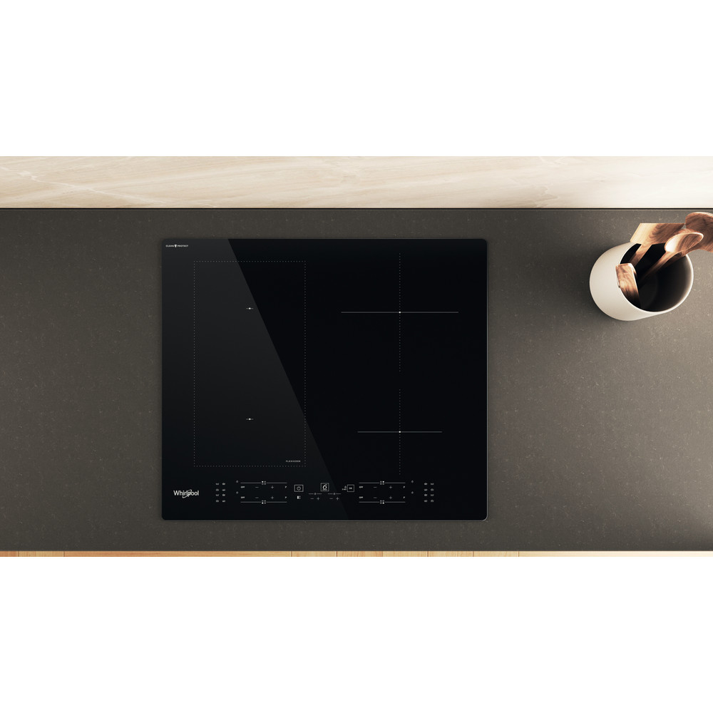 Whirlpool Kookplaat WL B4060 CPNE Zwart Induction vitroceramic Lifestyle frontal