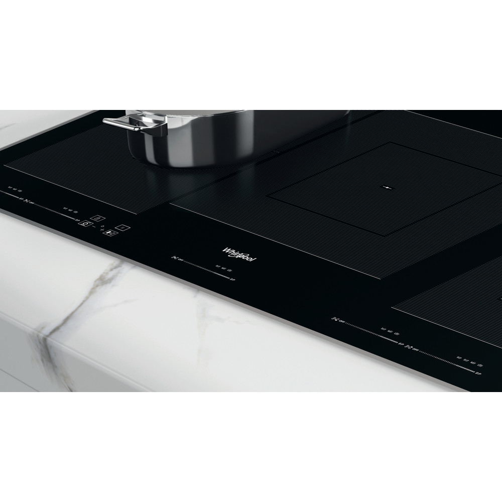 Whirlpool Table de cuisson WT 1090 BA Noir Induction vitroceramic Lifestyle control panel