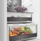 Whirlpool Комбиниран хладилник с камера Вграден WHK2 5323 B5E1 Zinc Metal 2 врати Frontal open