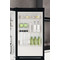 Whirlpool Køleskab/fryser kombination Fritstående W7X 82O K Sort 2 doors Perspective