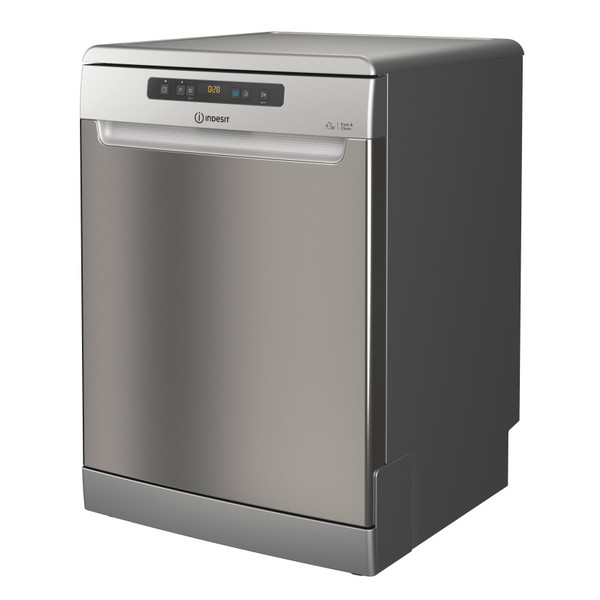 Indesit Umývačka riadu Voľne stojace DFO 3T133 A F X Voľne stojace D Perspective