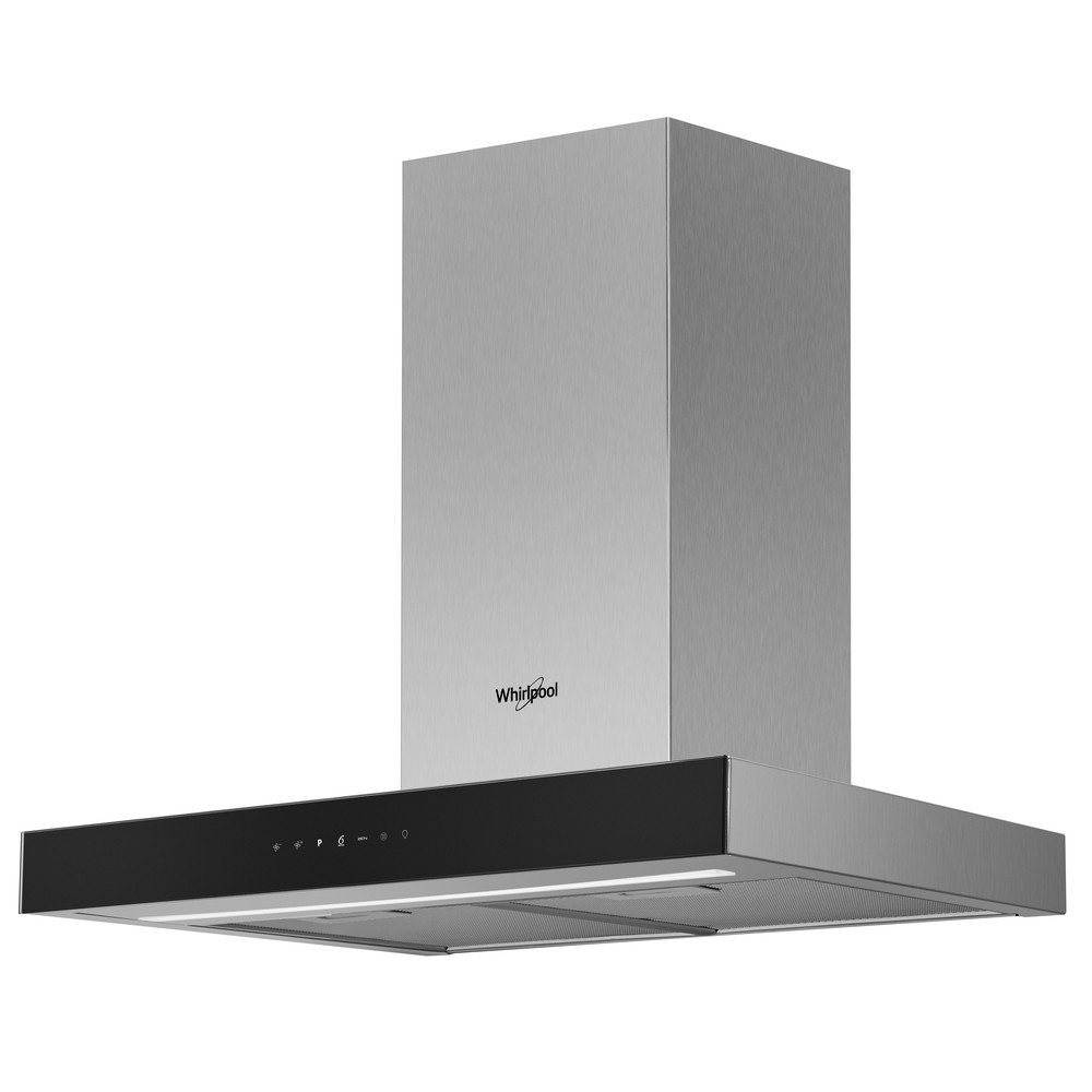 Whirlpool Páraelszívó Beépíthető WHBS 62F LT K/1 Fekete Wall-mounted Elektromos Perspective