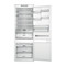 Whirlpool Kombinētais ledusskapis/saldētava Iebūvējams WH SP70 T232 P Balts 2 doors Perspective open