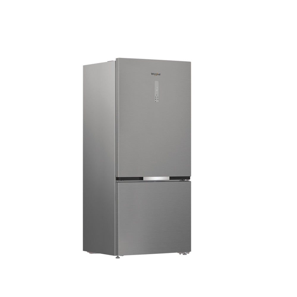 Whirlpool Koel-vriescombinatie Vrijstaand WHK2 6614 X6E New Silver – ARC 1035 2 deuren Perspective