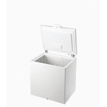 Indesit Congelador Livre Instalação OS 2A 200 H 2 Branco Perspective open