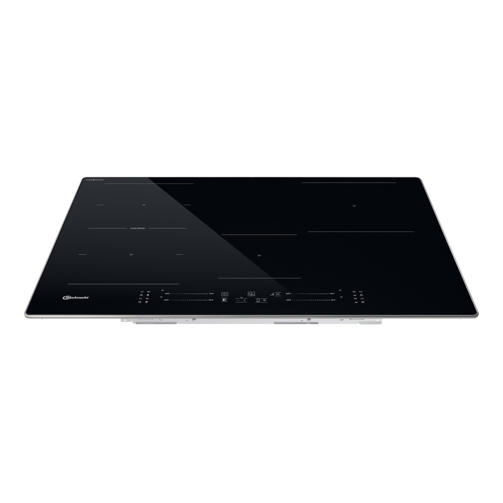 Bauknecht Kogeplade BS 2677F CPAL Black Induction vitroceramic Frontal top down