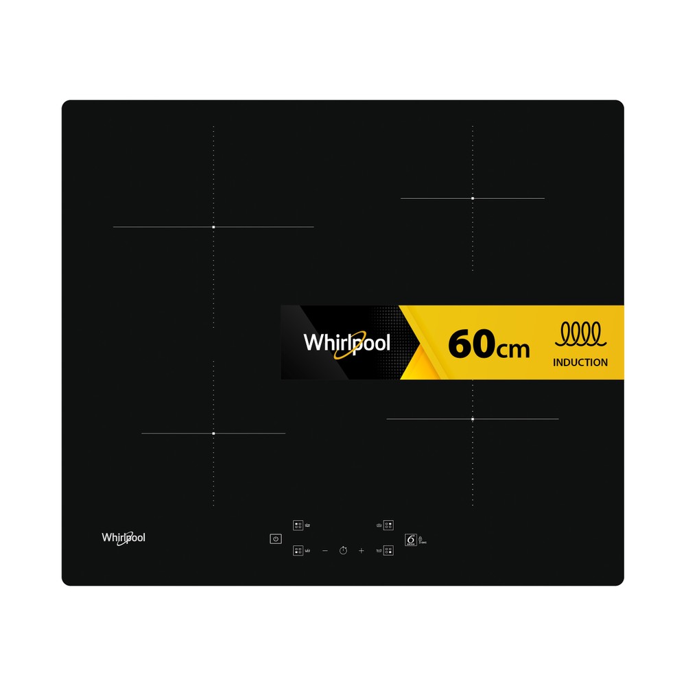 Whirlpool Варильна поверхня WS Q7360 NE Чорний Induction vitroceramic Frontal