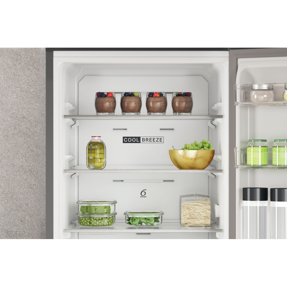 Whirlpool Kombinirani hladnjak Samostojeći W7X 81O OX Optički Inox 2 doors Lifestyle detail