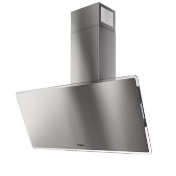 Whirlpool Hotte Encastrable WHVF 92F LM X Inox Pose-libre Mécanique Perspective
