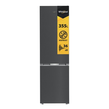 Whirlpool Холодильник з нижньою морозильною камерою. Соло WHK 25404 XBR5E Manhattan Grey 2 двері Hero image