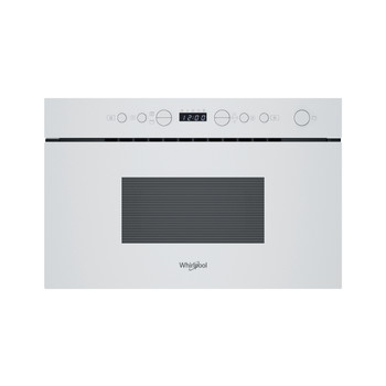 Whirlpool Mikrovlnná rúra Vstavané WMN14BW Biela Elektronické 22 Mikrovlny + Gril 750 Frontal