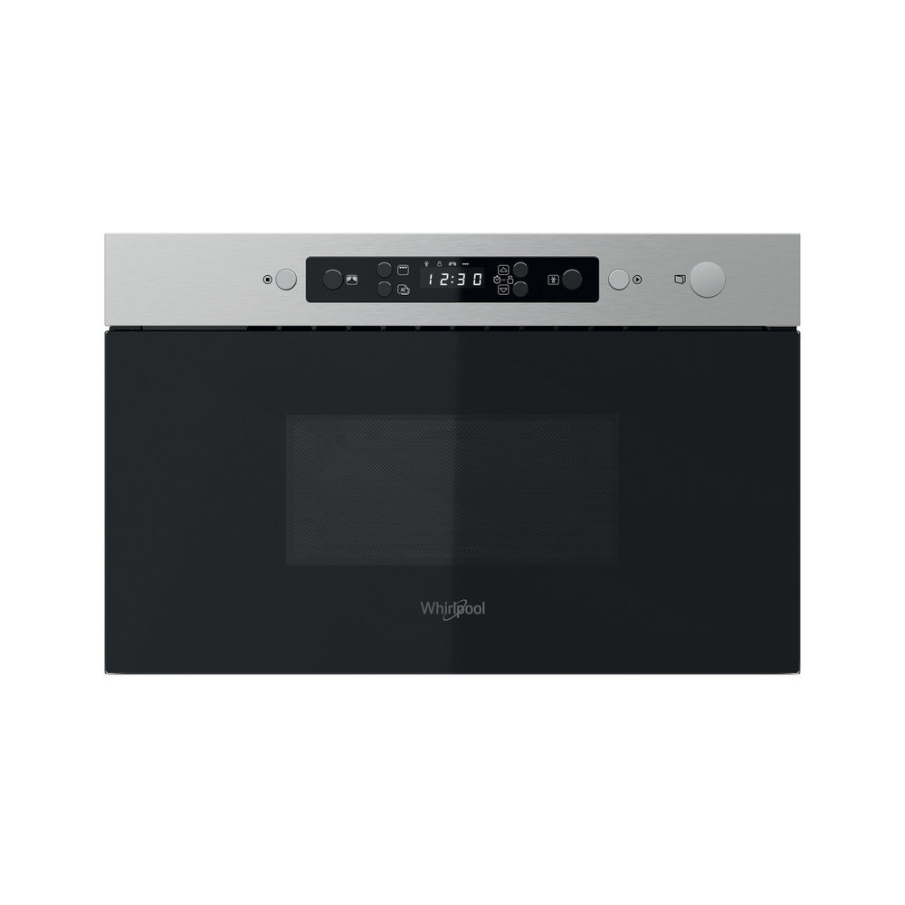 Whirlpool Mikrovlnná trouba Vestavné MBNA920X Nerez Elektronické 22 Mikrovlny + Gril 750 Frontal