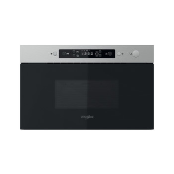 Whirlpool Mikrohullámú sütő Beépíthető MBNA920X Rozsdamentes acél Elektromos 22 Mikrohullám+Grill funkció 750 Frontal