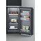 Whirlpool Side-by-Side Vapaasti sijoitettava WQ9I FO1BX Black Steel Frontal