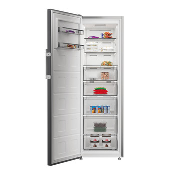 Whirlpool Mraznička Volně stojící WHMFF 6312 XP4 New Silver – ARC 1035 Lifestyle frontal open