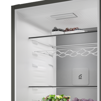 Whirlpool Combinado Livre Instalação WHK 22414 XBR8EA ARC 764 Manhattan Gray 2 doors Lifestyle detail