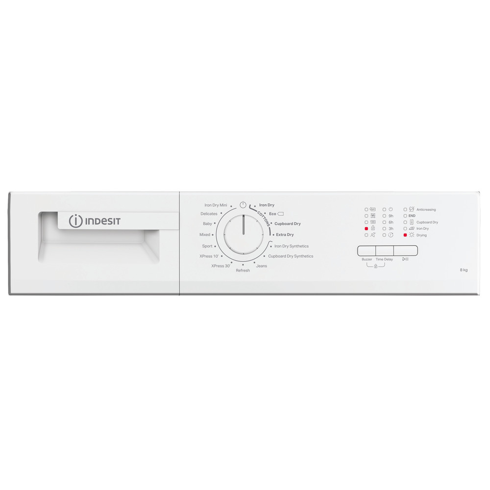 Indesit Dryer C YD C82 WWGL UK White Program