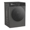 Whirlpool Washing machine Free-standing W0M 011G ADS IRE Manhattan Grey Front loader A Perspective