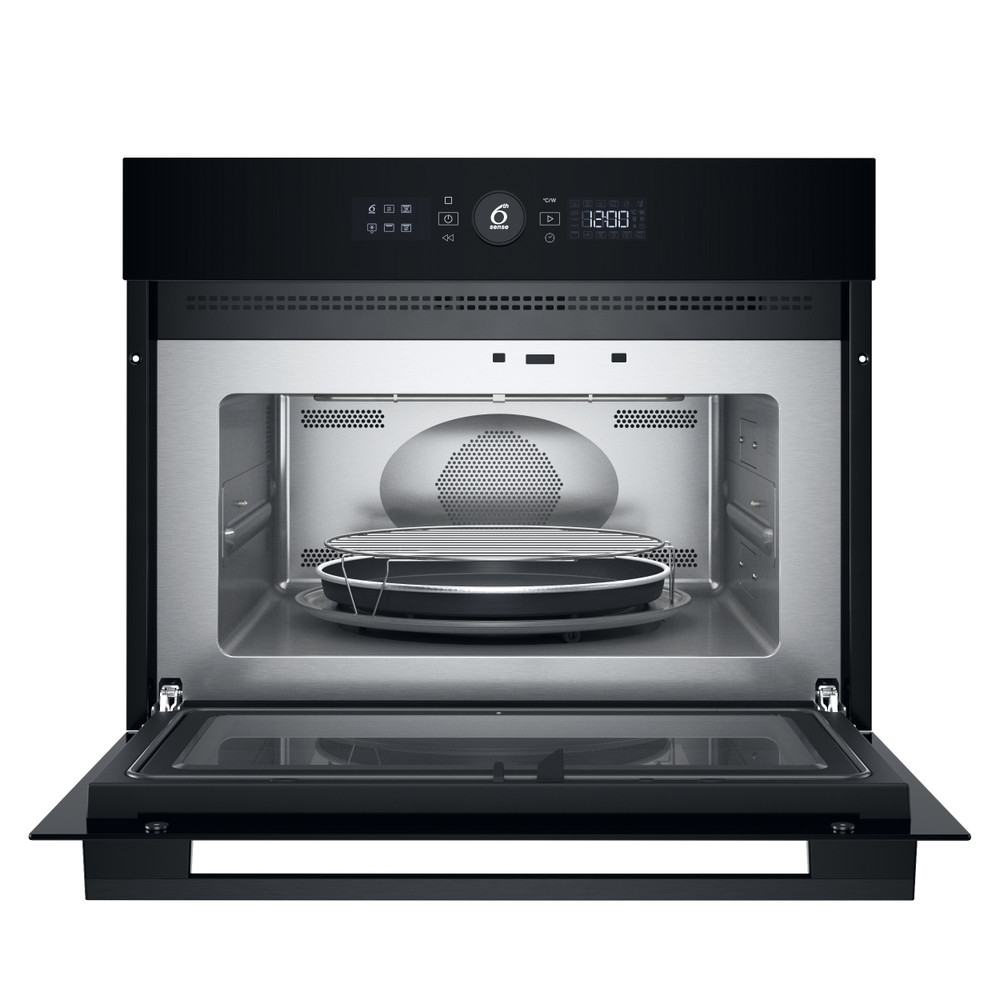 Whirlpool Mikrovlnná rúra Vstavané WMW54HMB Čierna Elektronické 40 Mikrovlny + Gril 900 Frontal open