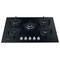 Indesit HOB ING 72T/BK Black GAS Frontal top down