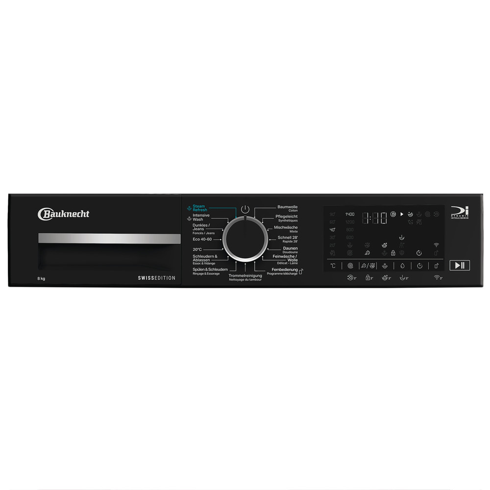 Bauknecht Lave-linge Appareil à pose libre BKWM6108 Blanc Chargeurs frontaux A Program