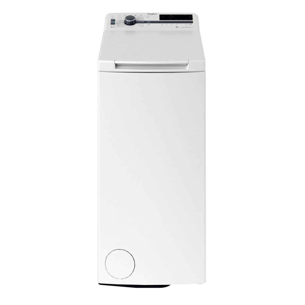 Whirlpool Mosógép Szabadonálló TDLRB 6261BS EU/N Fehér Felültöltős A Frontal
