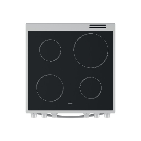 Indesit Štednjak IS67V5KCW/E Bijela Electrical Frontal top down