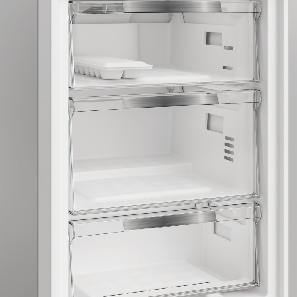 Bauknecht Kühl-Gefrierkombination Standgerät BKKG186A New Silver – ARC 1035 2 Türen Drawer
