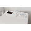 Indesit Lavadora Libre instalación BTW S72200 SP/N Blanco Carga superior E Lifestyle control panel