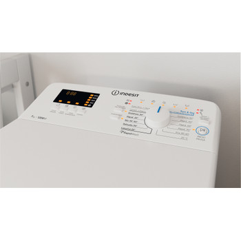 Indesit Máquina de lavar roupa Livre Instalação BTW S72200 SP/N Branco Carga superior E Lifestyle control panel