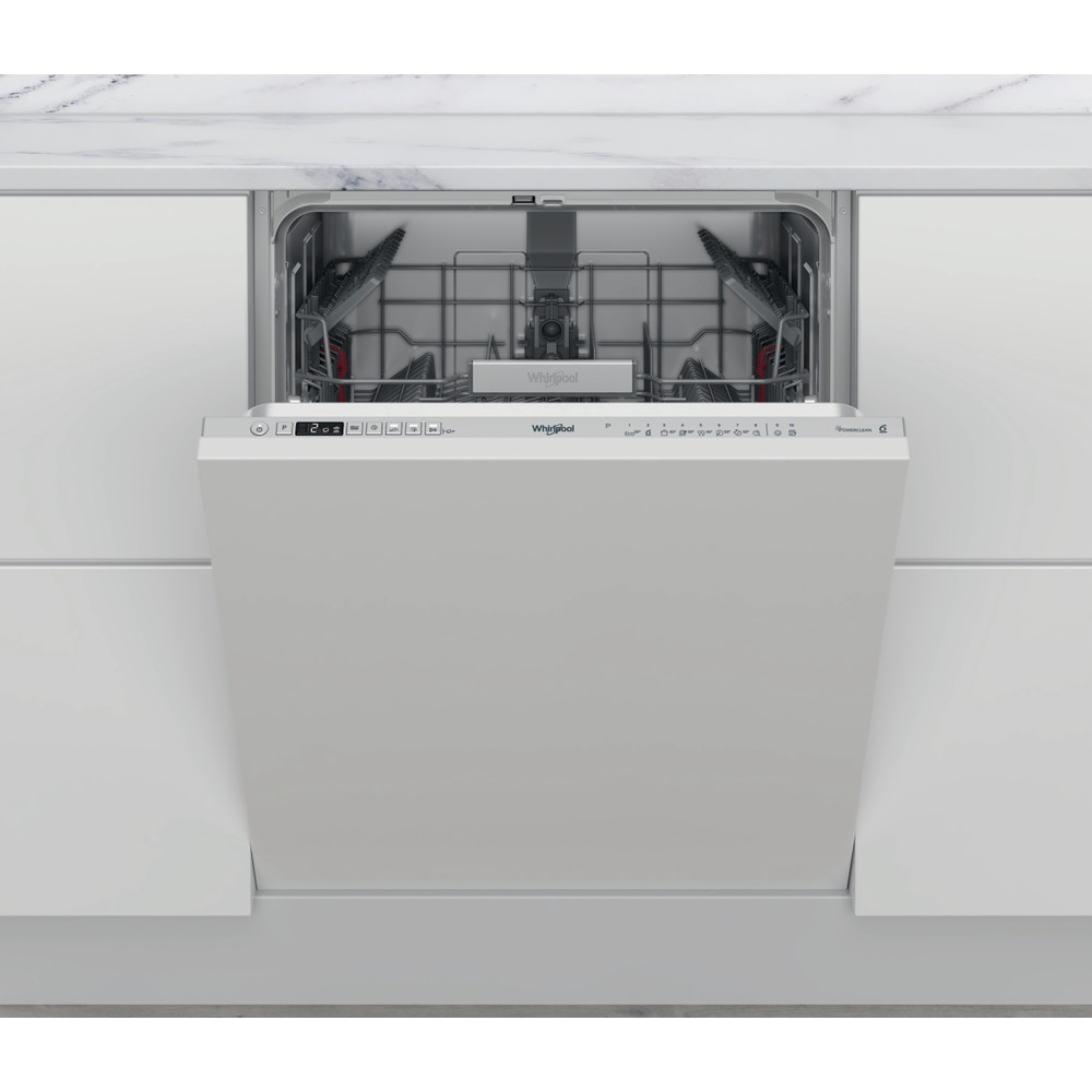 Whirlpool Mosogatógép Beépíthető WIO 3T141 PS Full-integrated C Frontal