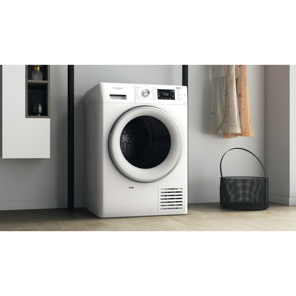 Whirlpool Sušička FFT M22 9X2WS EE Biela Lifestyle perspective