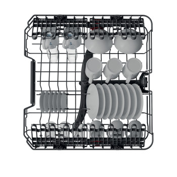 Whirlpool Lave-vaisselle Encastrable WIC 3C33 PE Tout intégrable D Rack