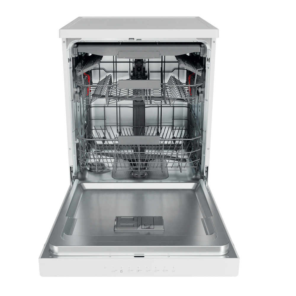 Whirlpool Vaatwasser Vrijstaand WFC 3C26N F Vrijstaand E Frontal open