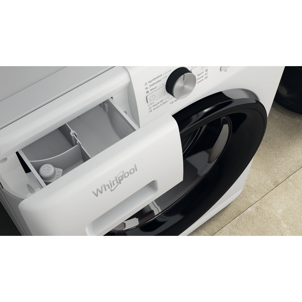 Whirlpool Maşină de spălat rufe Independent FFL 7038 B EE Alb Încărcare frontală D Drawer