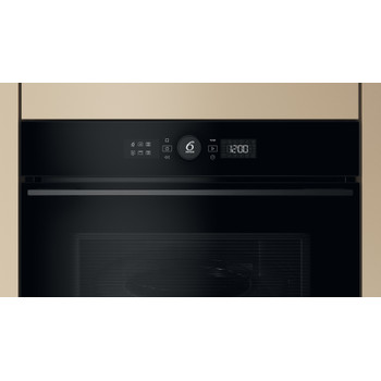 Whirlpool Мікрохвильова піч Вбудований (-а) WMW54HMB Чорний Електронне 40 Мікрохвильова піч з функцією гриль 900 Control panel