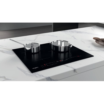 Whirlpool Encimera WS B2360 BF Negro Induction vitroceramic Lifestyle perspective