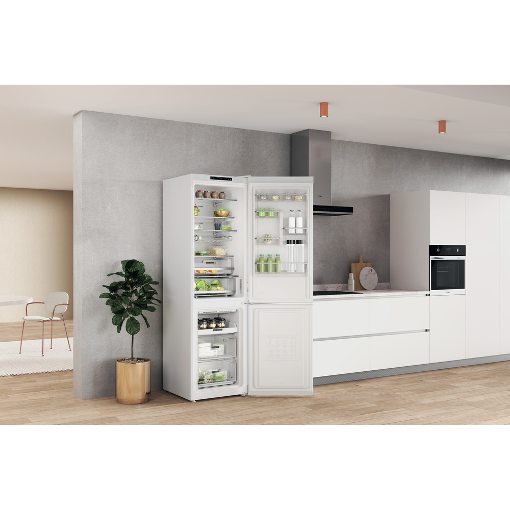 Whirlpool Combinación de frigorífico / congelador Libre instalación W7X 93A W Blanco global 2 doors Lifestyle perspective open