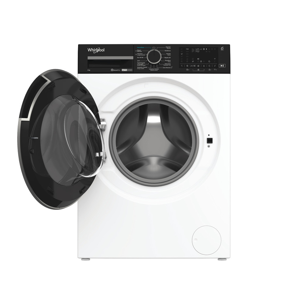Whirlpool Máquina de lavar roupa Livre Instalação WPM 87W ADS SPT Branco Carga Frontal A Frontal open