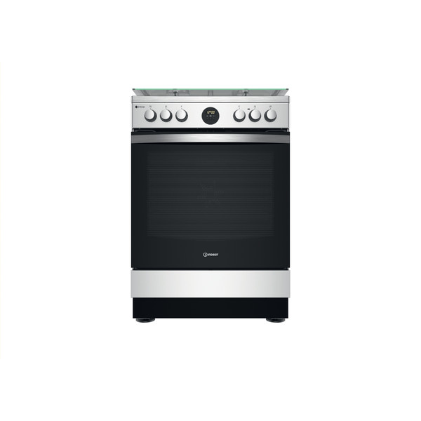 Indesit Pliit IS67G8CHX/E/1 Roostevaba teras Gaas Frontal