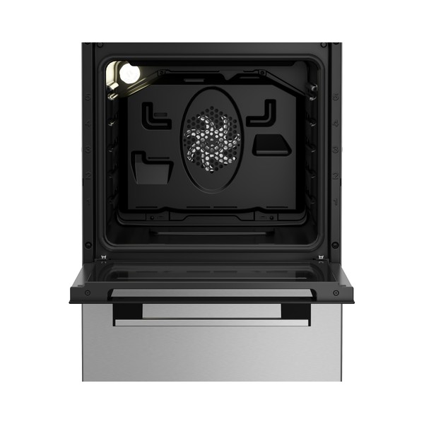 Indesit Plīts IS5V8CSX/P Inox Elektriskā Frontal open